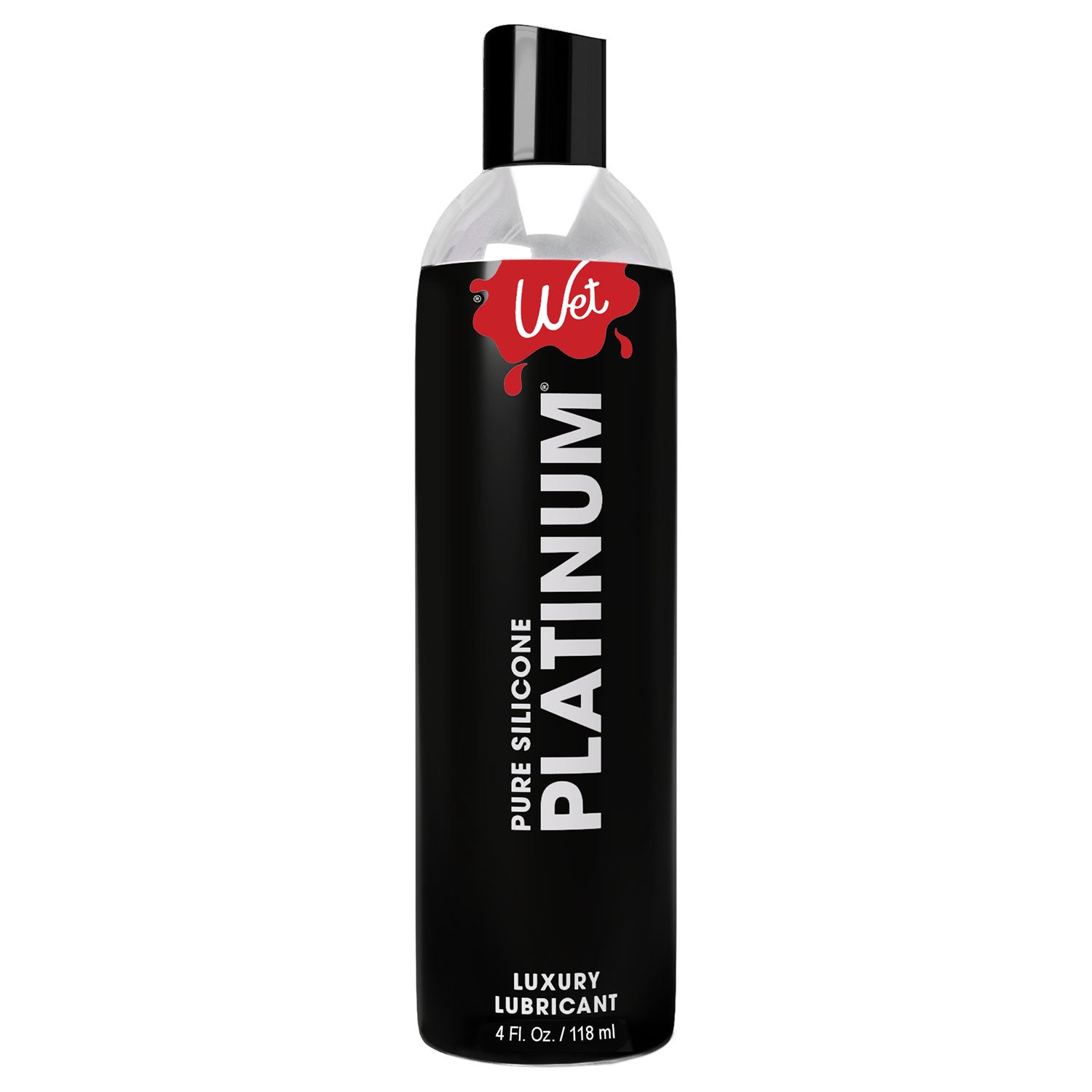 Wet Platinum - Luxury Silicone Based Lubricant 4 Oz | 716222270052 | Available at EroticWarehouse.com