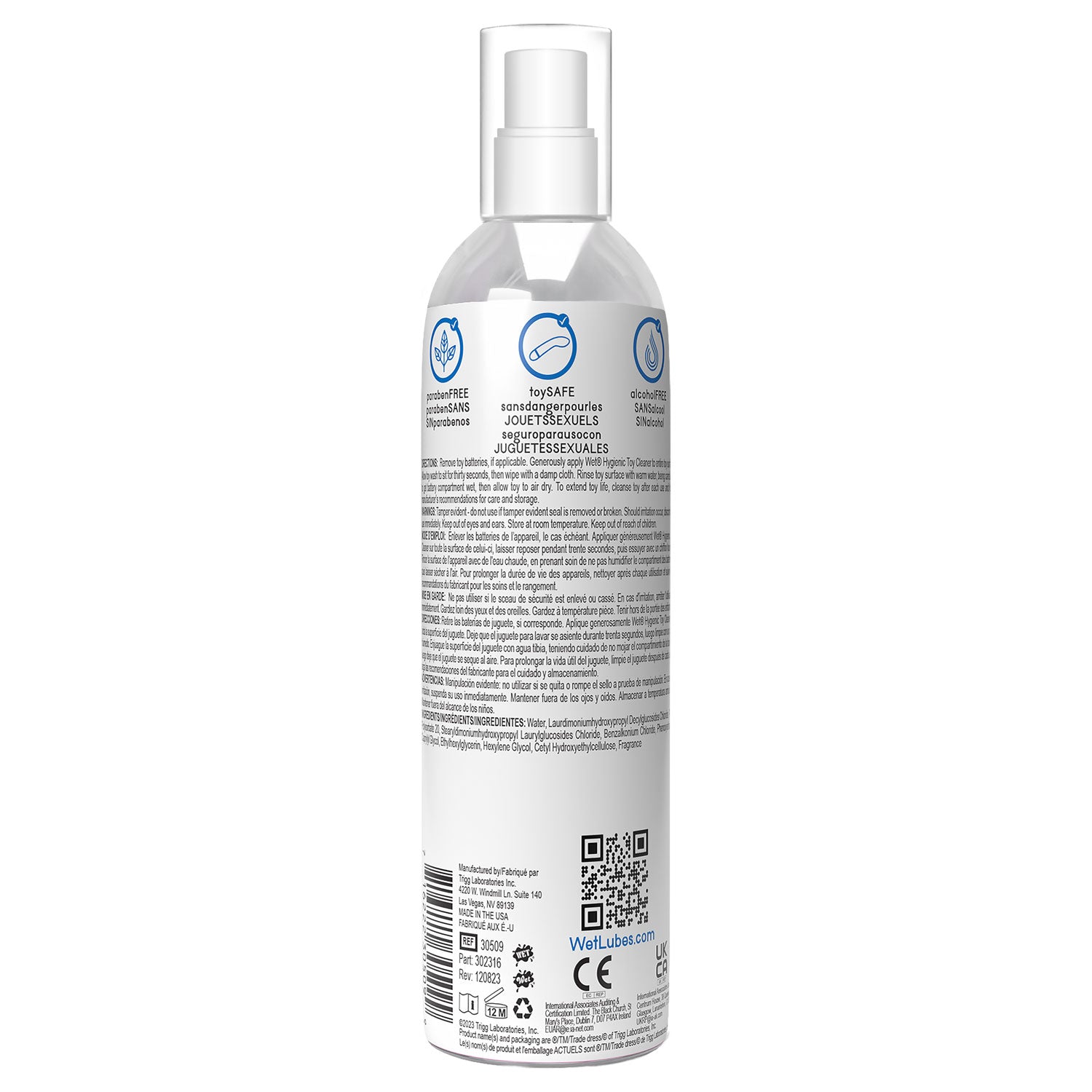 Wet Hygenic Toy Cleaner 4 Oz | 716222305099 | Available at EroticWarehouse.com