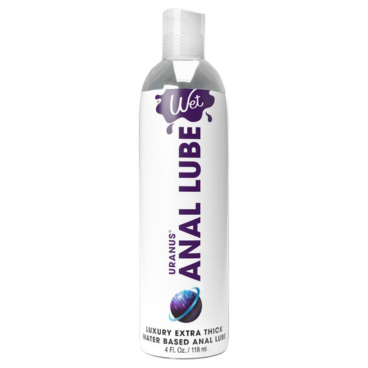 Wet Anal Lube 4oz Uranus Extra Thick Water Based | 716222350242 | Available at EroticWarehouse.com