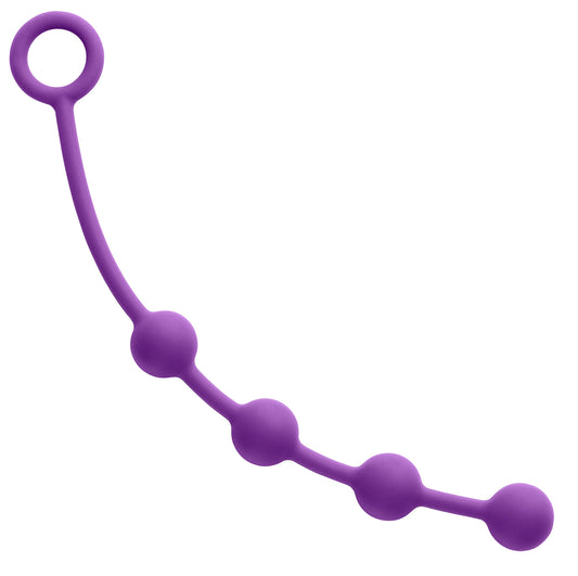 Silicone Anal Bead Small Plum | 850047085061 | Available at EroticWarehouse.com