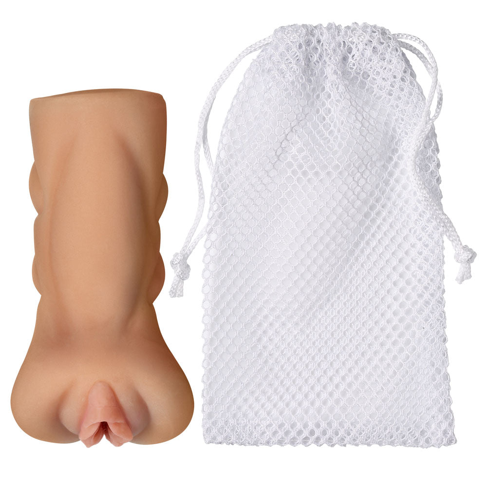 Pocket Pussy Stroker - Tan | 853545008471 | Available at EroticWarehouse.com