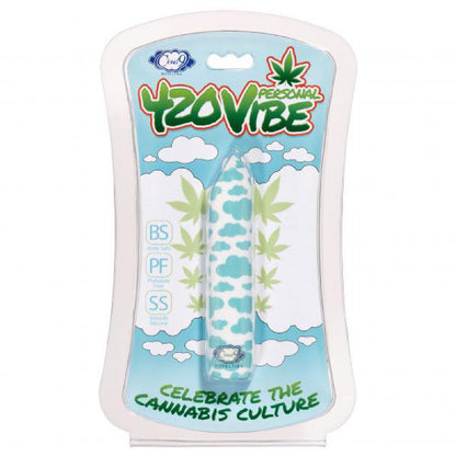 420 Slim Vibe Cloud - White/blue | 850047085160 | Available at EroticWarehouse.com