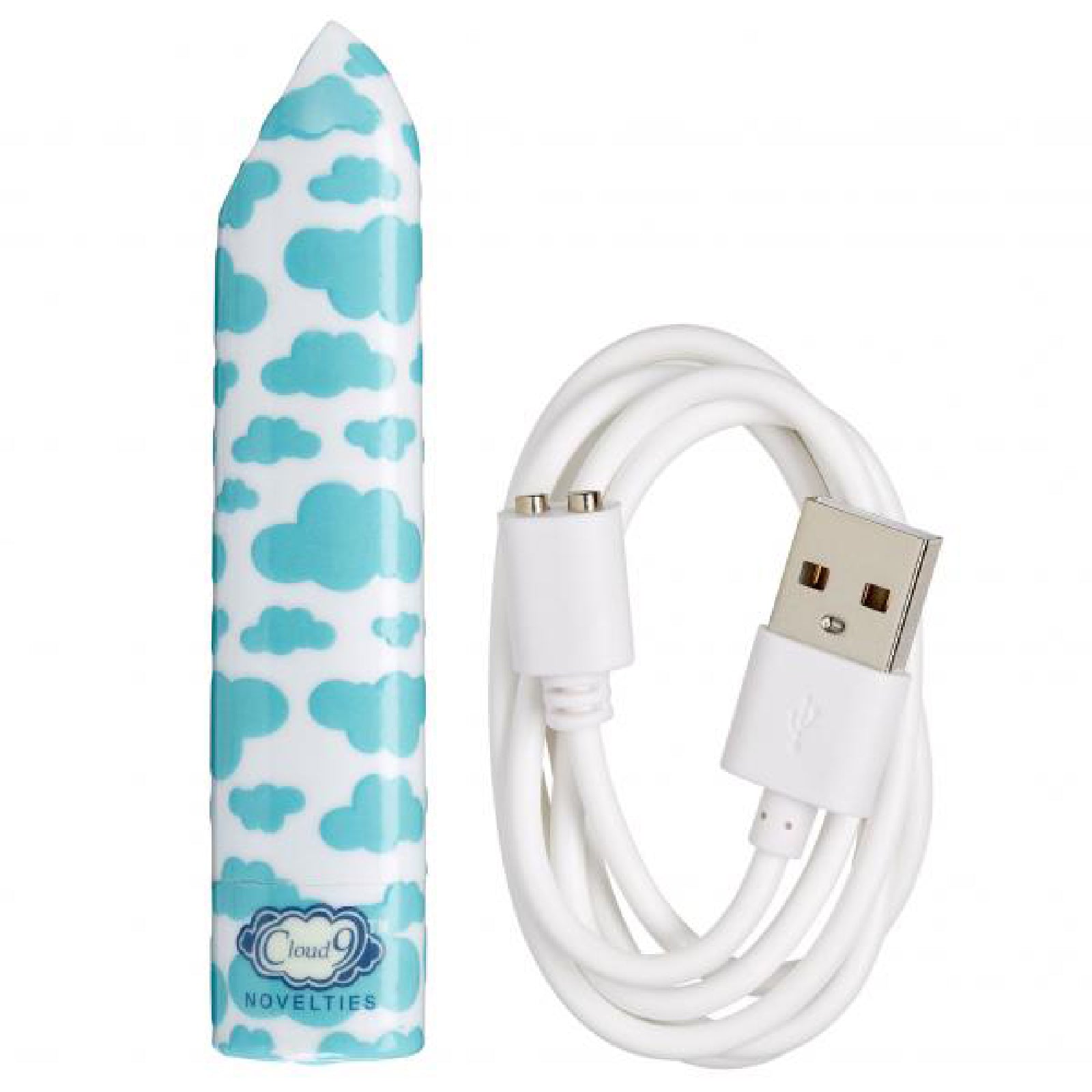 420 Slim Vibe Cloud - White/blue | 850047085160 | Available at EroticWarehouse.com