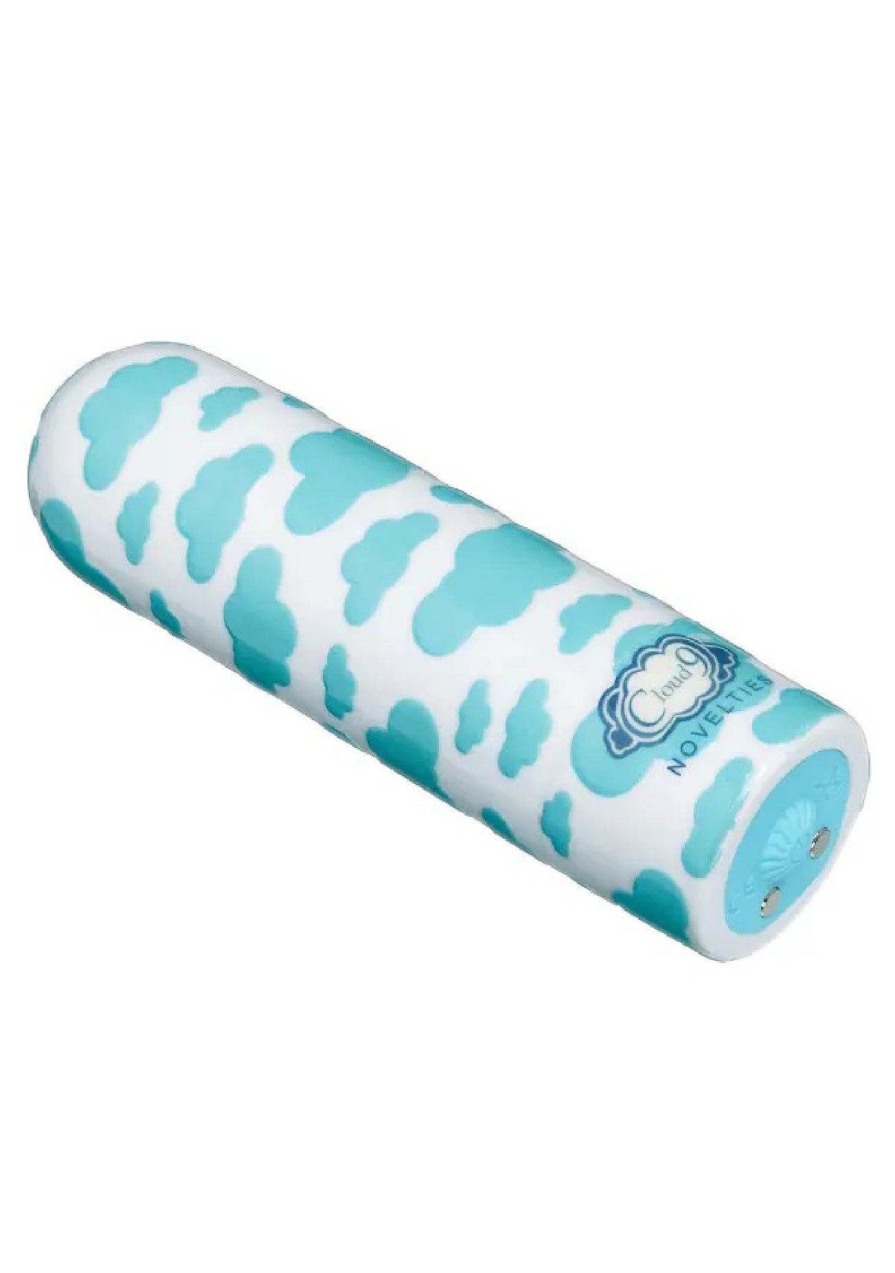 420 Stubby Vibe Cloud - White/blue | 850047085153 | Available at EroticWarehouse.com