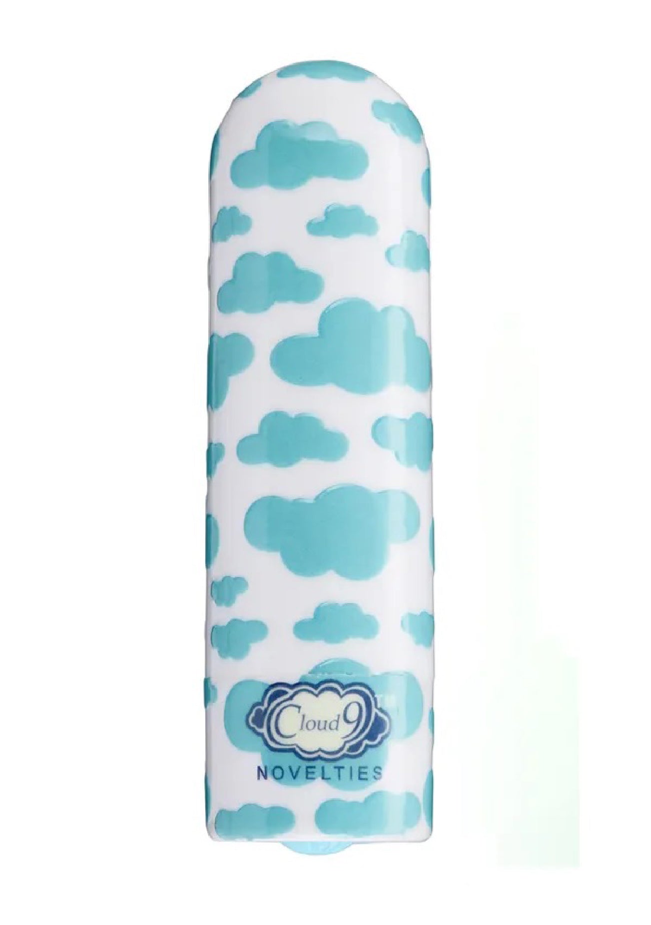420 Stubby Vibe Cloud - White/blue | 850047085153 | Available at EroticWarehouse.com