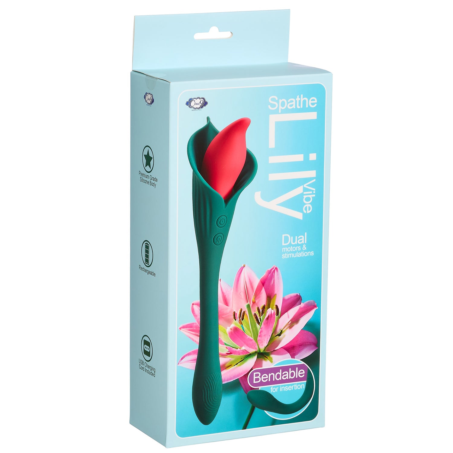 Spathe Lily Vibe Green-Blue | 850047085290 | Available at EroticWarehouse.com