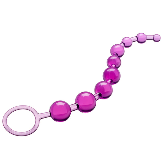 Classic Anal Beads Purple by Cloud 9 Novelties 678943610329 available at EroticWarehouse.com