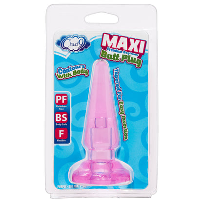 Maxi Butt Plug Purple | 635346638336 | Available at EroticWarehouse.com