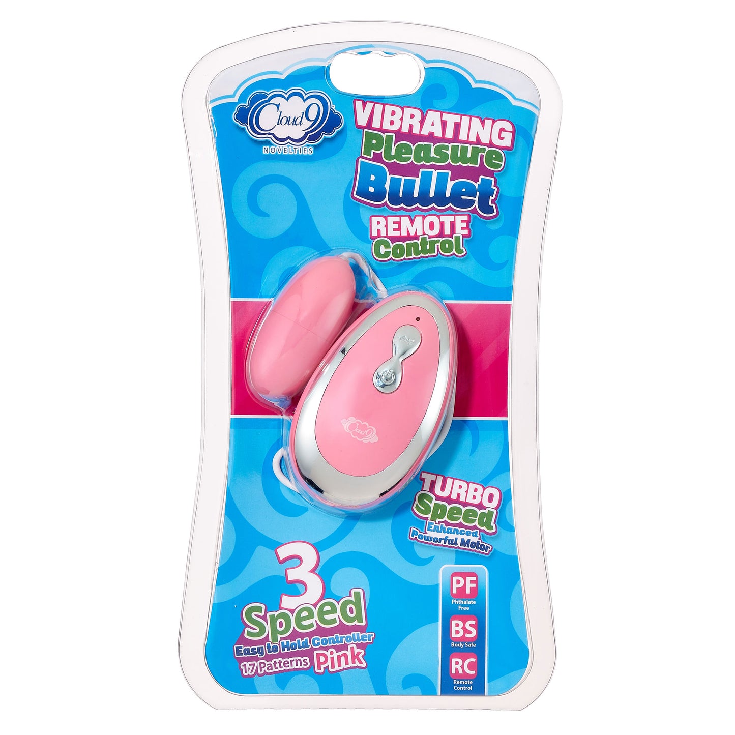 Cloud 9 3 Speed Bullet With Remote - Pink | 635346834356 | Available at EroticWarehouse.com