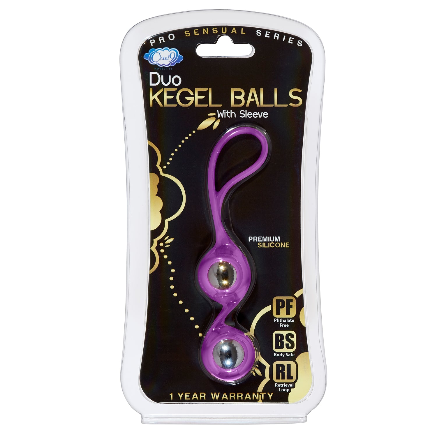 Duo Kegel Balls Purple | 685239852790 | Available at EroticWarehouse.com