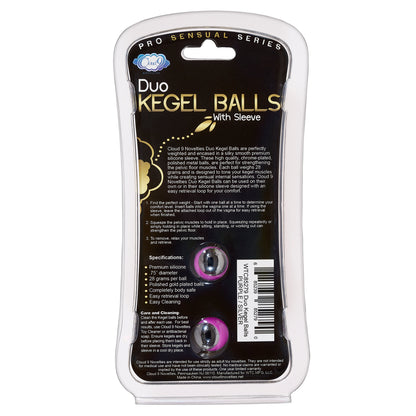 Duo Kegel Balls Purple | 685239852790 | Available at EroticWarehouse.com