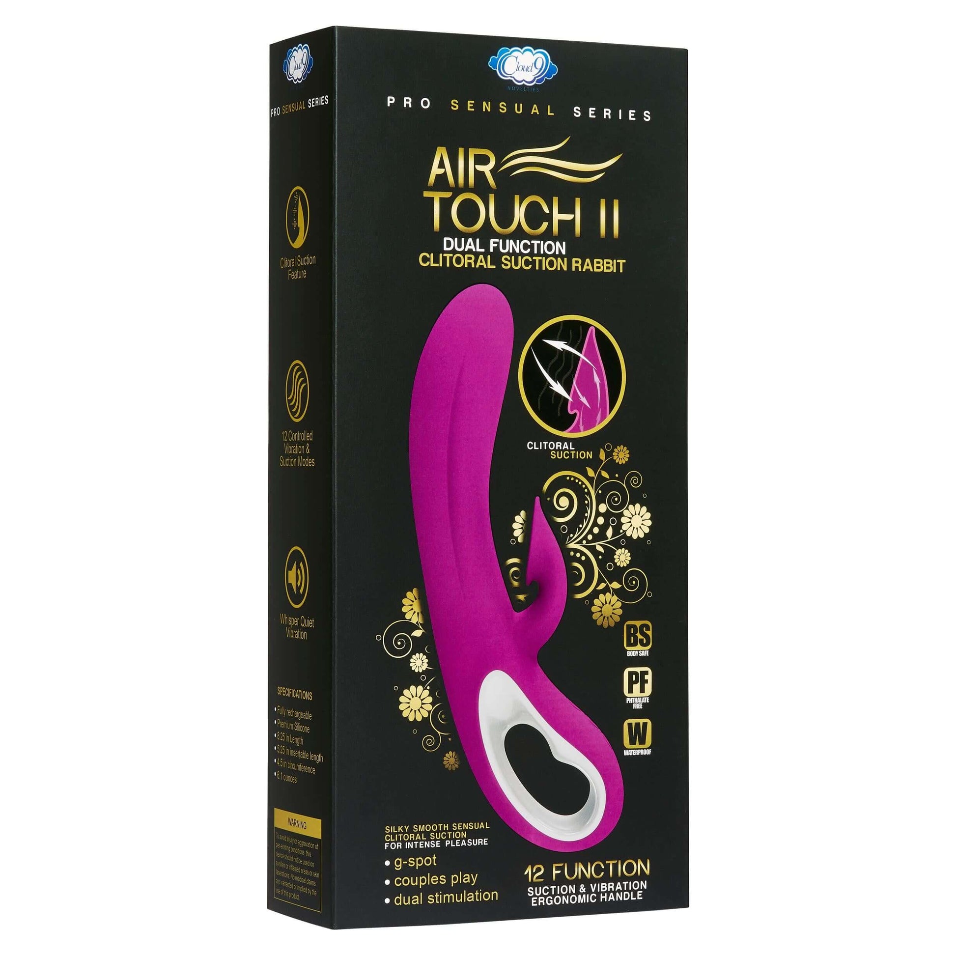 Air Touch 2 - Purple | 685239853001 | Available at EroticWarehouse.com