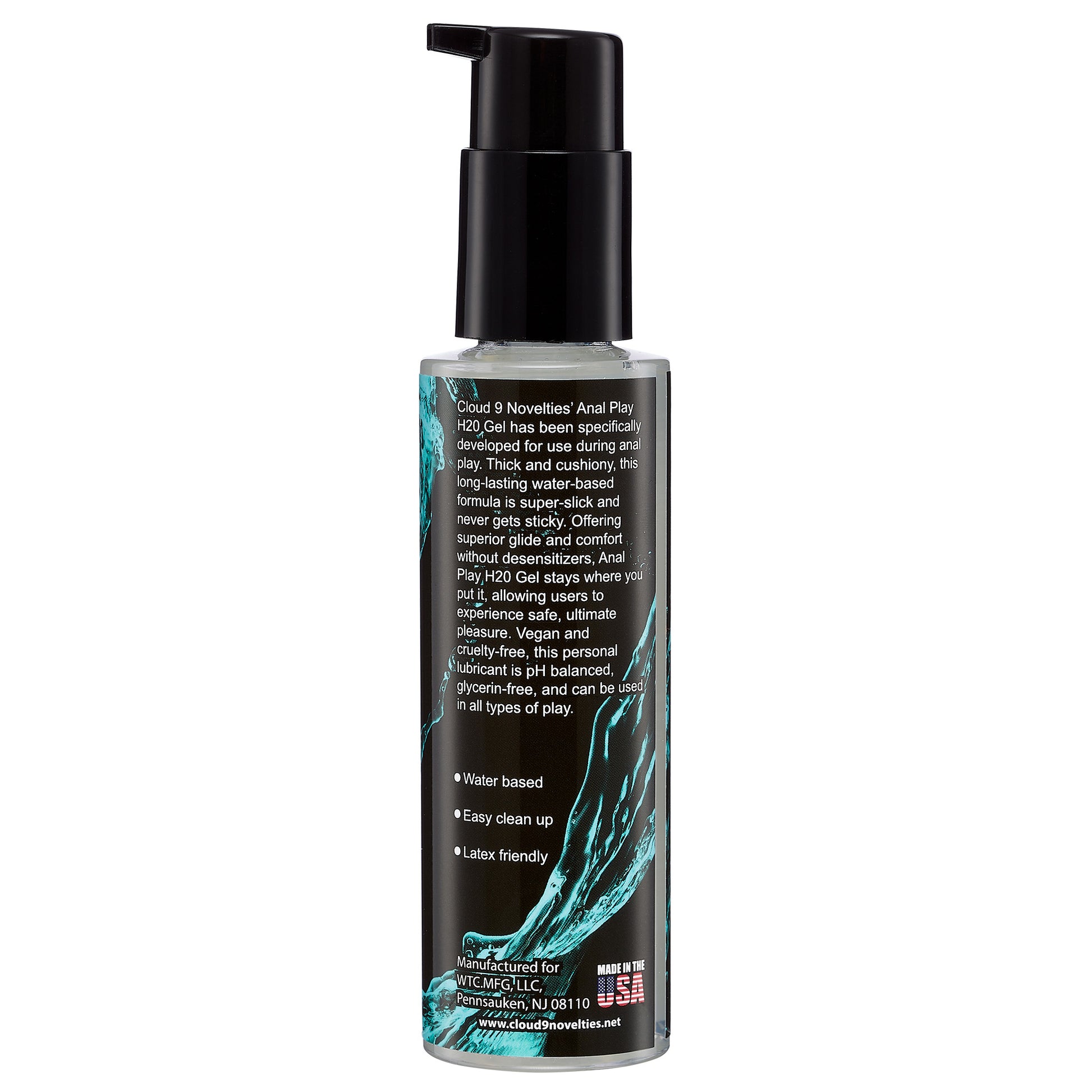 Cloud 9 H20 Anal Play Gel 4 Fl. Oz. | 850013016846 | Available at EroticWarehouse.com