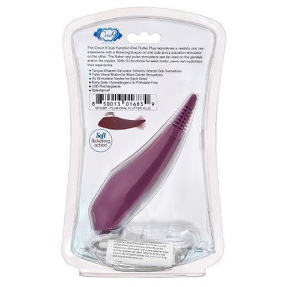 Health and Wellness Oral Flutter Plus - Plum | 850013016839 | Available at EroticWarehouse.com