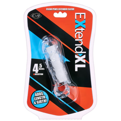 Extend XL Penis Sleeve 4.5" - Clear | 850047085306 | Available at EroticWarehouse.com