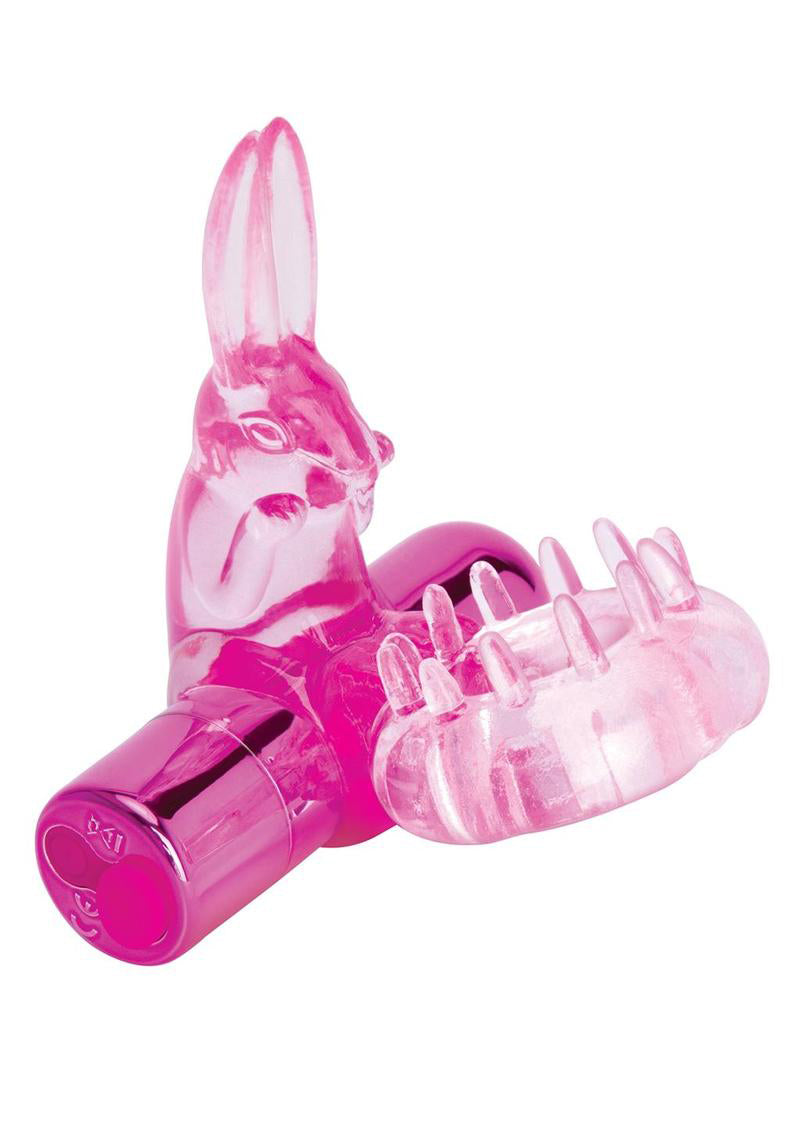 Bodywand Rechargeable Rabbit Ring - Pink | 848416013265 | Available at EroticWarehouse.com