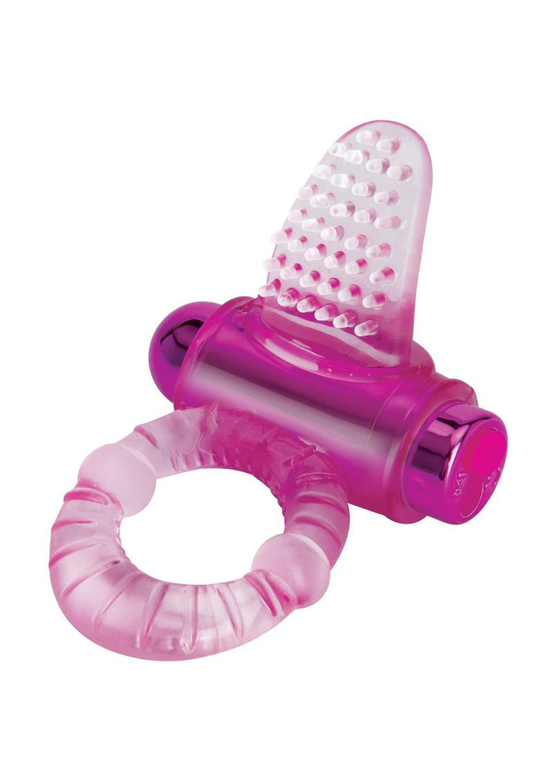 Bodywand Rechargeable Lick It Pleasure Ring - Pink | 848416013289 | Available at EroticWarehouse.com