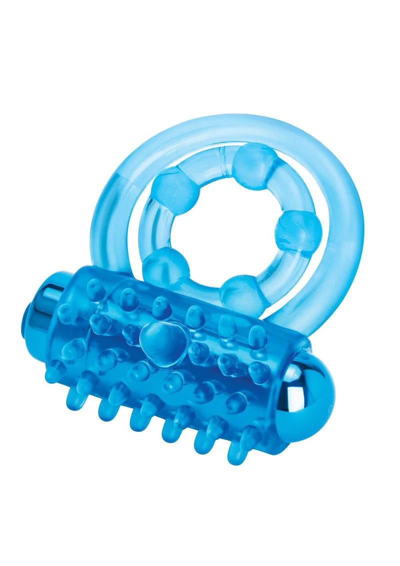 Bodywand Rechargeable Classic Duo Ring - Blue | 848416013302 | Available at EroticWarehouse.com