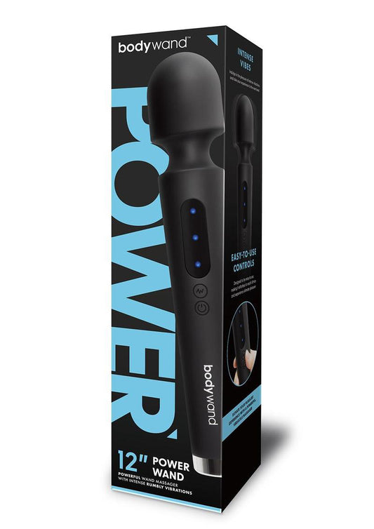 Bodywand 12 Inch Power Wand - Black | 848416013166 | Available at EroticWarehouse.com
