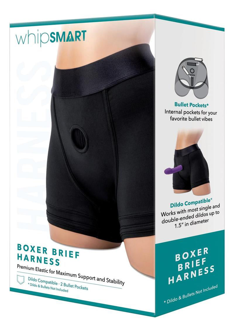 Soft Packing Boxer Brief - Large - Black | 848416007325 | Available at EroticWarehouse.com