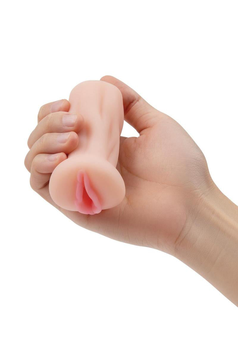Stroke Off Mini Pussy Stroker - Light | 848416012947 | Available at EroticWarehouse.com