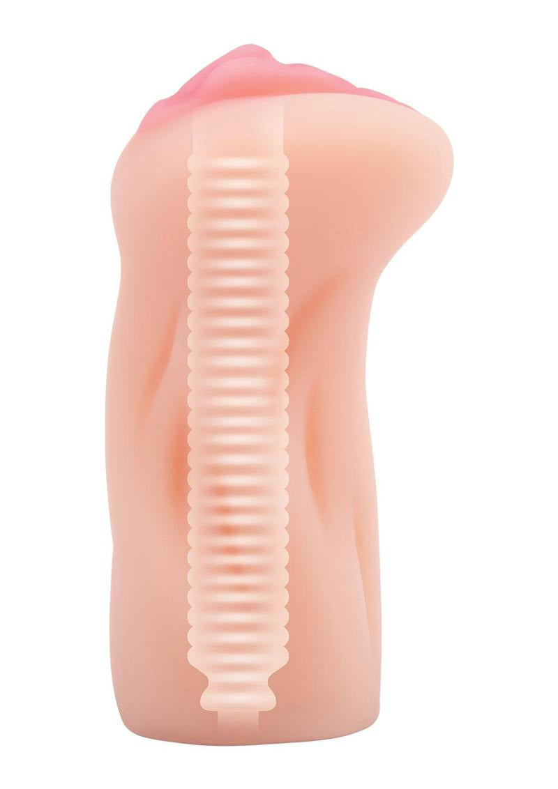 Stroke Off Mini Pussy Stroker - Light | 848416012947 | Available at EroticWarehouse.com