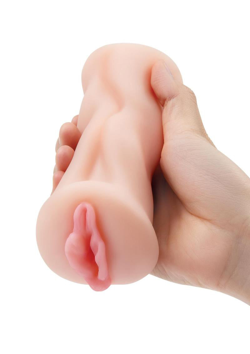 Stroke Off Asian Pussy Stroker - Light | 848416012961 | Available at EroticWarehouse.com