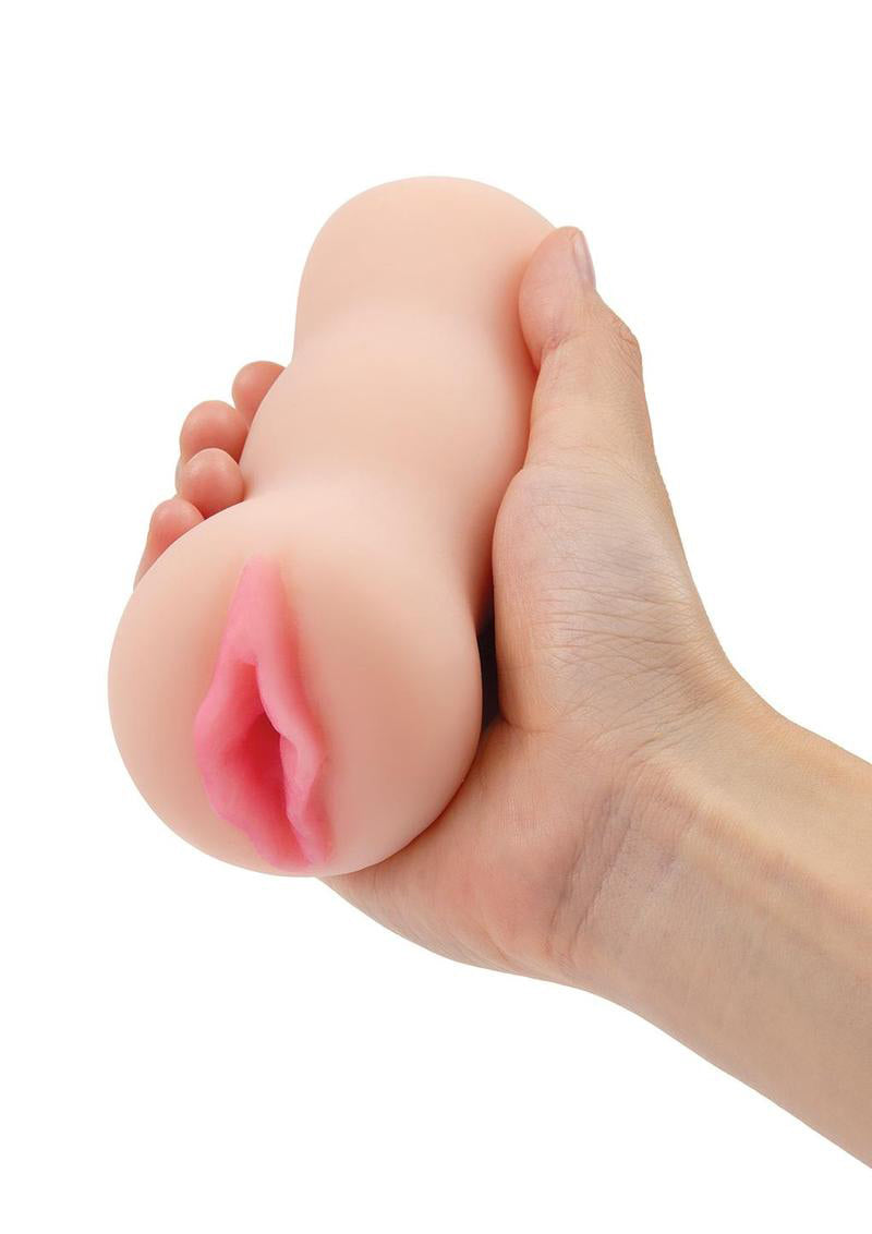 Stroke Off Super Tight Vibe Pussy Stroker - Light | 848416012985 | Available at EroticWarehouse.com