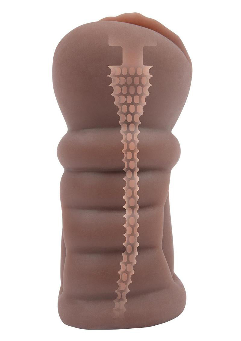 Stroke Off Diva Pussy Stroker - Dark | 848416015481 | Available at EroticWarehouse.com