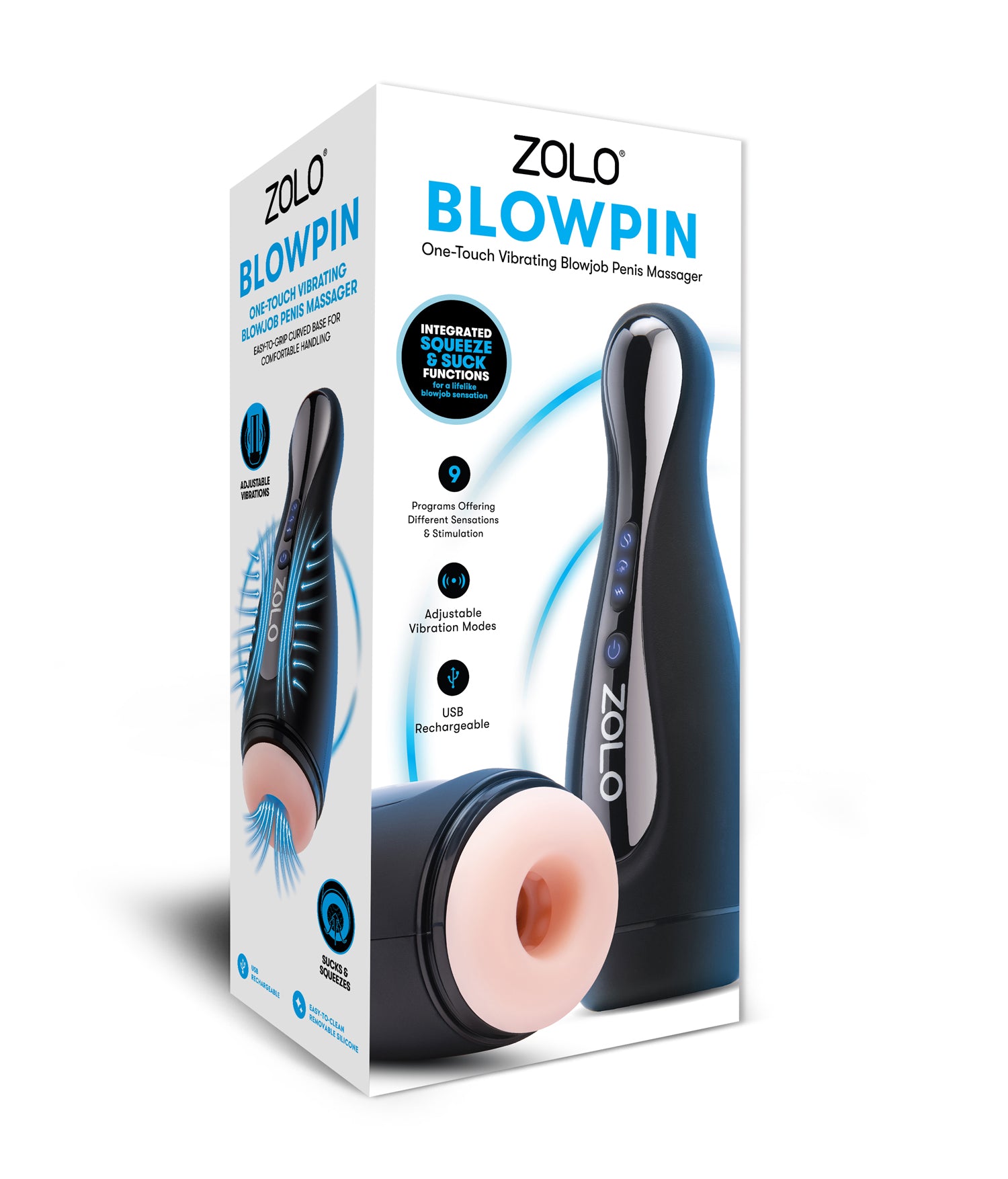 Zolo Blowpin | 848416014033 | Available at EroticWarehouse.com