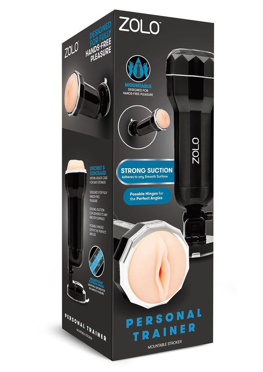 Zolo Original Mount Discreet Stroker - Black | 848416012190 | Available at EroticWarehouse.com
