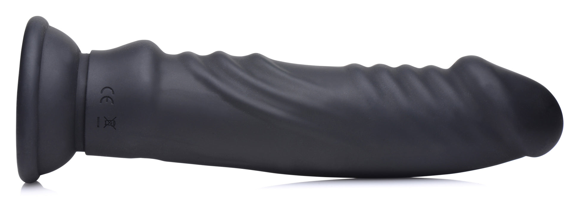 E-Stim and Vibrating Dildo With Remote - Black | 848518042613 | Available at EroticWarehouse.com