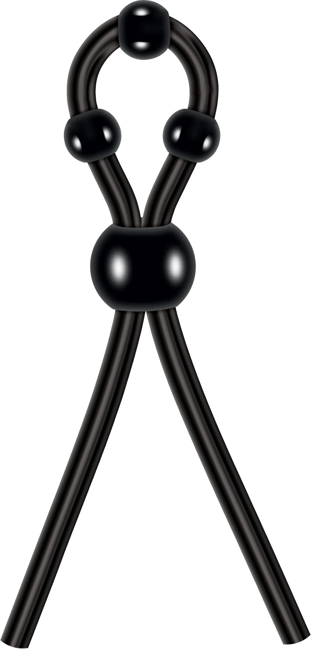Ultimate Silicone Lasso - Black | 844477013183 | Available at EroticWarehouse.com