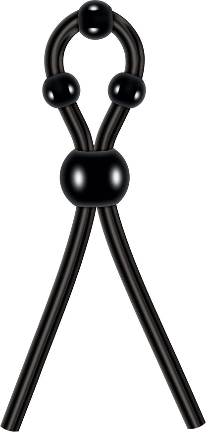 Ultimate Silicone Lasso - Black | 844477013183 | Available at EroticWarehouse.com