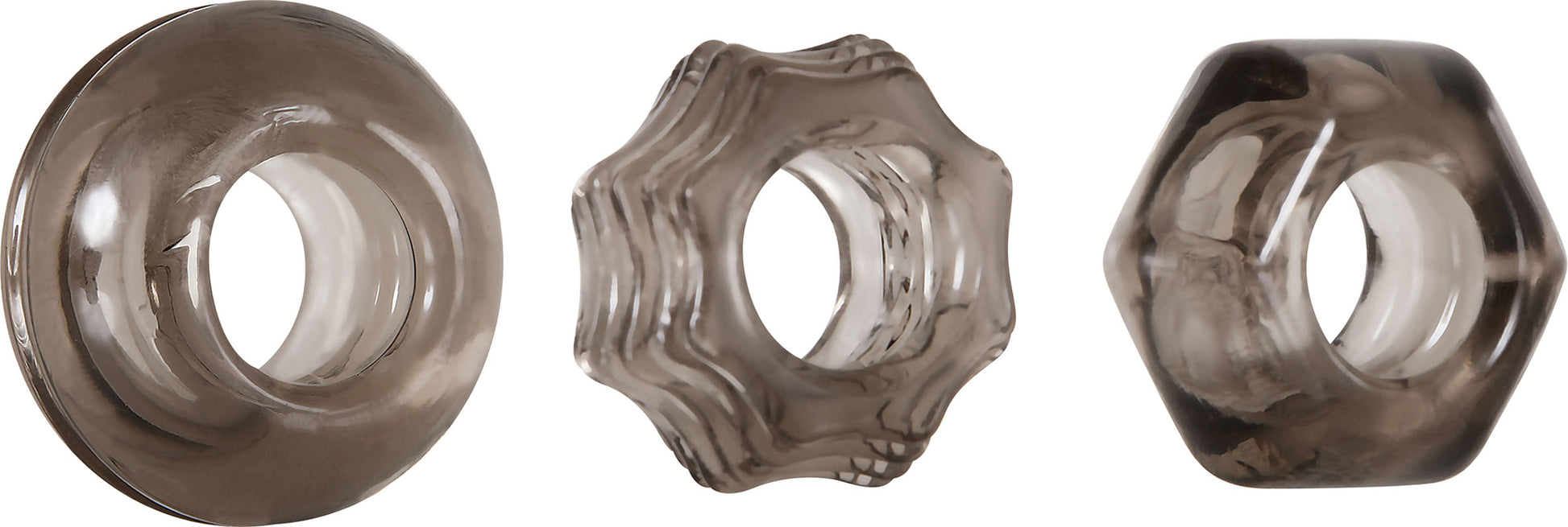 Triple Thick Cockrings | 844477013237 | Available at EroticWarehouse.com