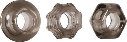 Triple Thick Cockrings | 844477013237 | Available at EroticWarehouse.com