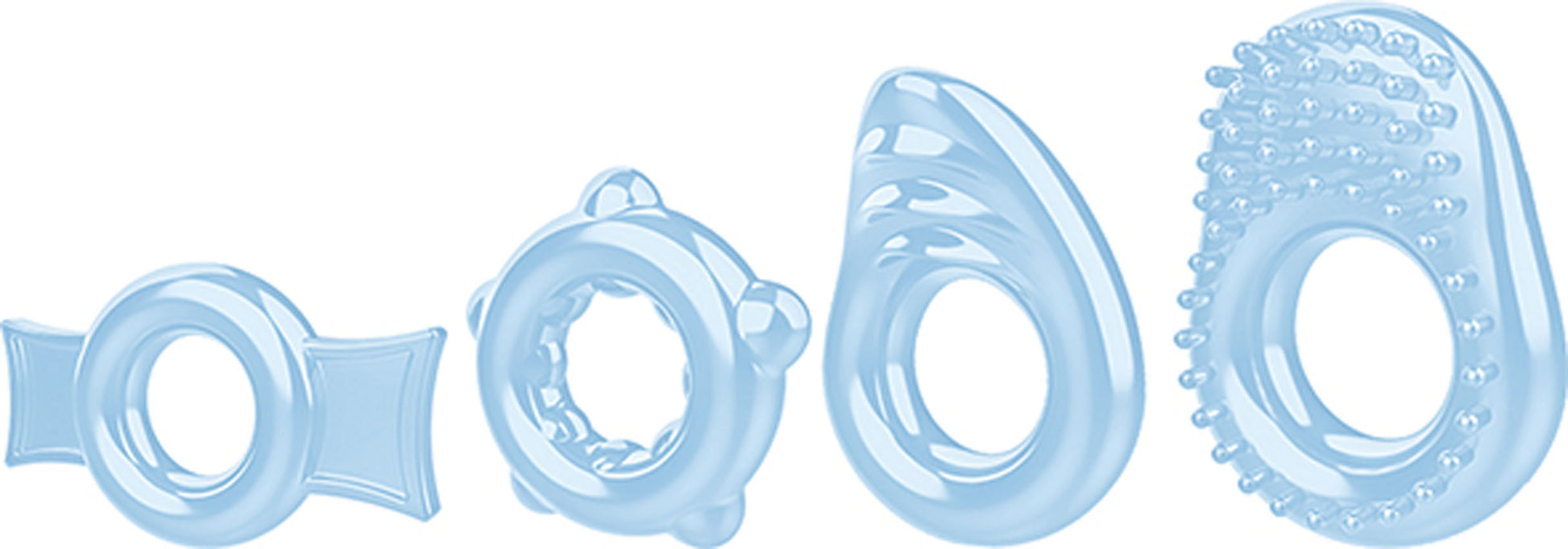 Zero Tolerance Ring Ding Dong - Light Blue | 844477014395 | Available at EroticWarehouse.com
