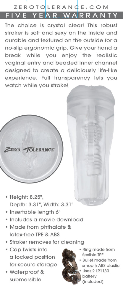 The Clear Choice - Clear | 844477023038 | Available at EroticWarehouse.com