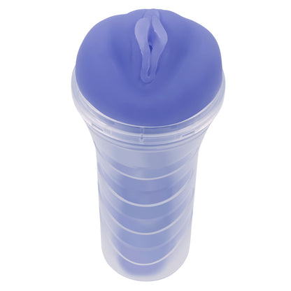 Zero Tolerance Pop on the Glow Pussy Style Stroker - Purple | 844477025575 | Available at EroticWarehouse.com
