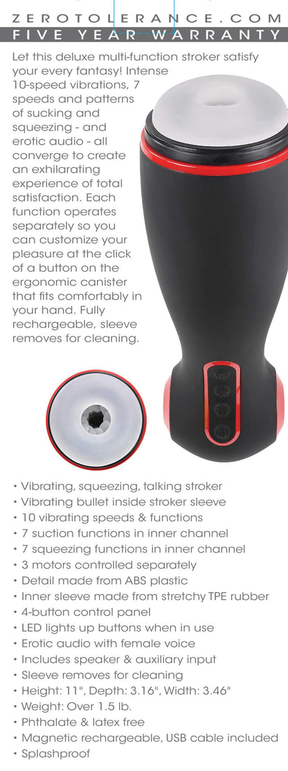 Tight Squeez - Black/red | 844477022567 | Available at EroticWarehouse.com