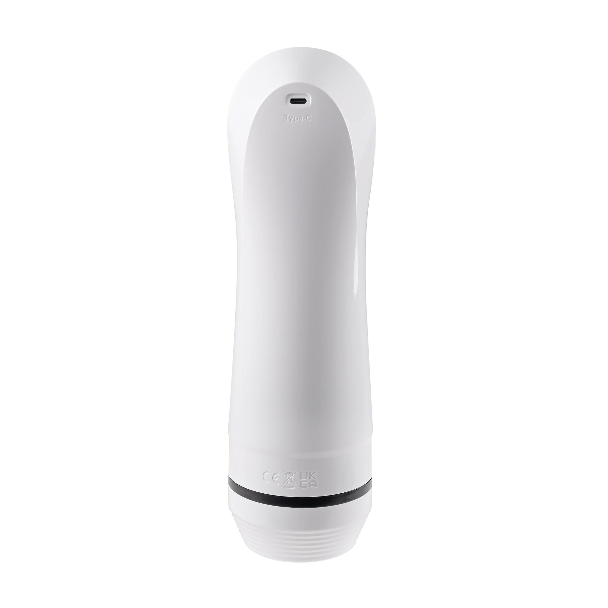Stroking Buddy Thrusting Vibrating And Spinning Stroker - White | 844477022833 | Available at EroticWarehouse.com