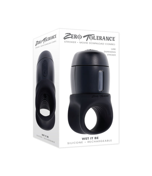 Wet It Be Black Lubricating Stroker by Evolved Novelties 844477023953 available at EroticWarehouse.com