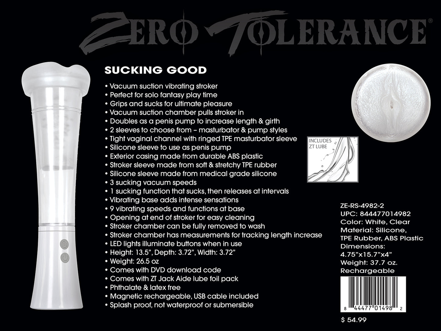 Sucking Good | 844477014982 | Available at EroticWarehouse.com