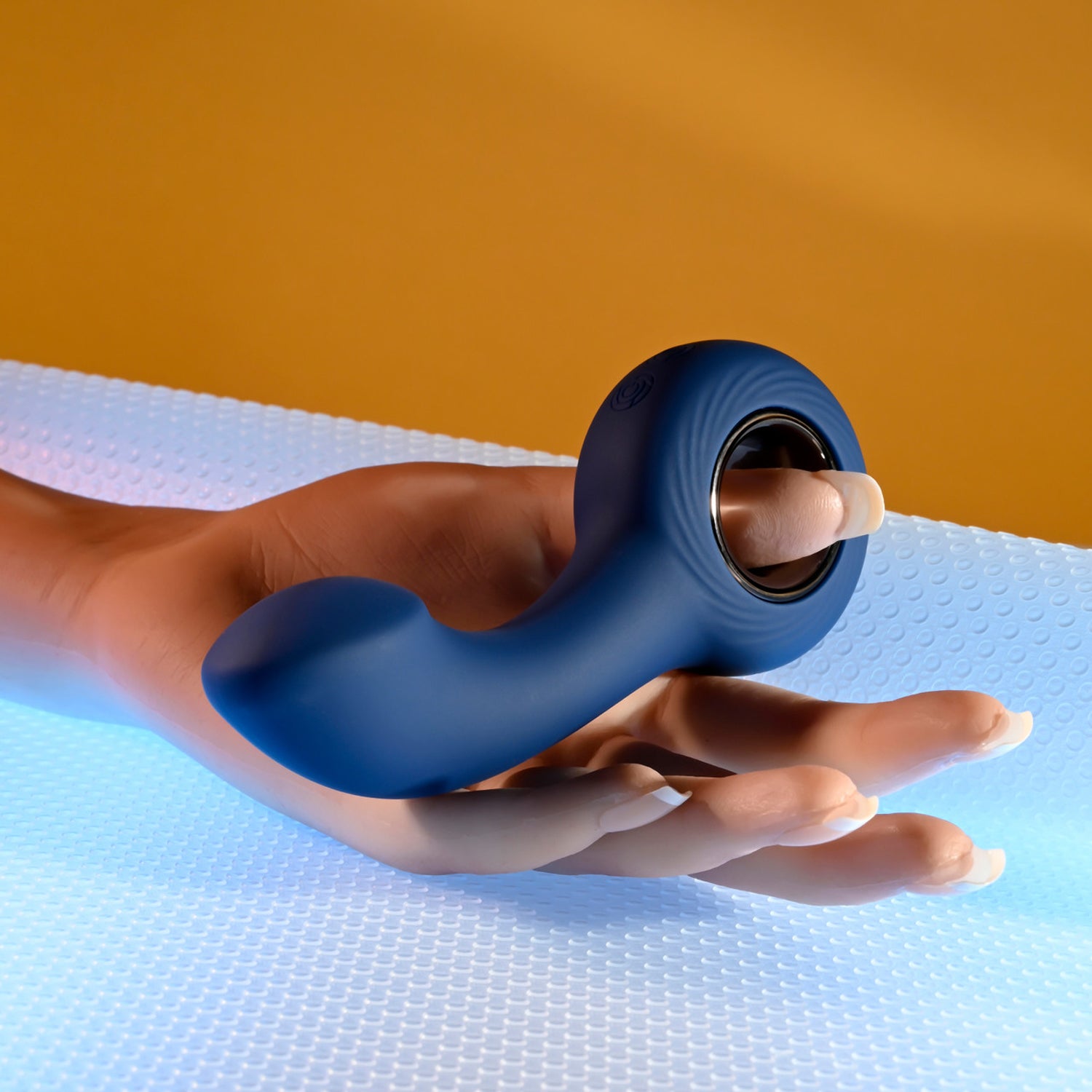 The Reach Blue by Evolved Novelties 844477025094 available at EroticWarehouse.com