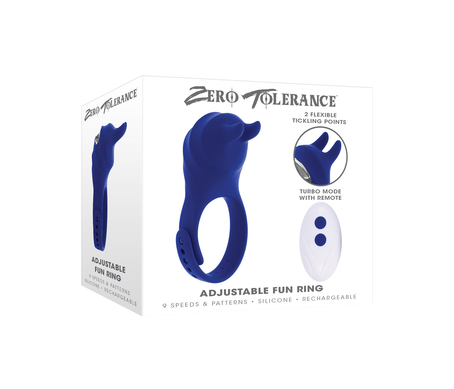 Adjustable Fun Ring Blue | 844477025117 | Available at EroticWarehouse.com