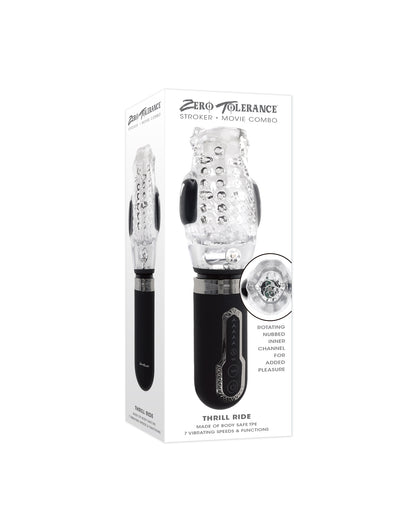 Thrill Ride Black/clear | 844477025162 | Available at EroticWarehouse.com
