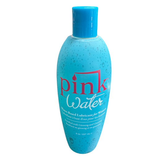 Pink Water Based Lubricant for Women 8 Oz Flip Top Bottle | 891306000968 | Available at EroticWarehouse.com