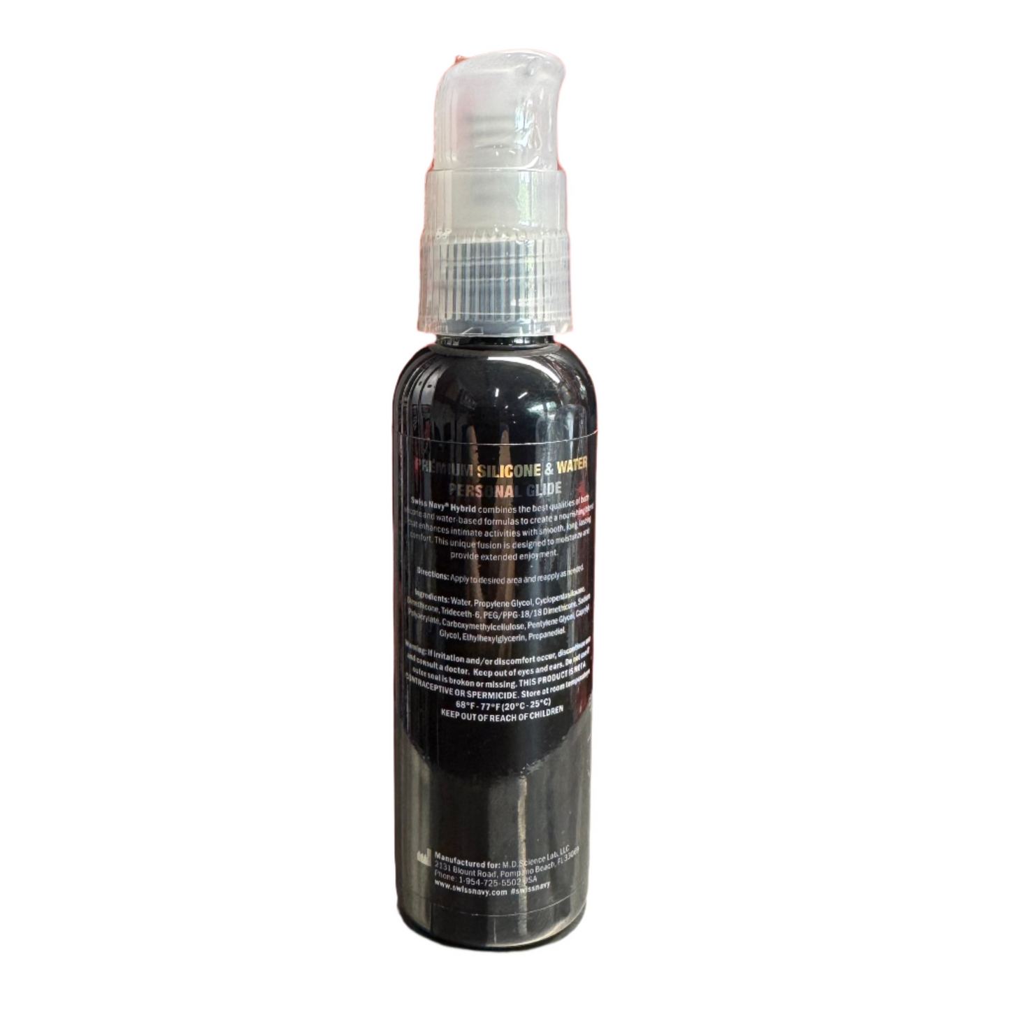 Swiss Navy Hybrid Lubricant 2 Oz | 699439007188 | Available at EroticWarehouse.com