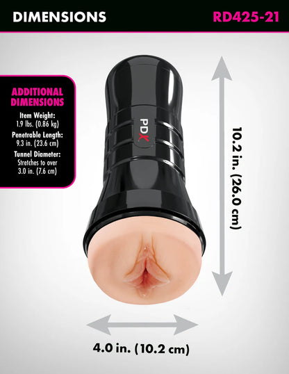 PDX Extreme - Wet Pussies - Super Luscious Lips XXL Light Pussy | 603912775952 | Available at EroticWarehouse.com