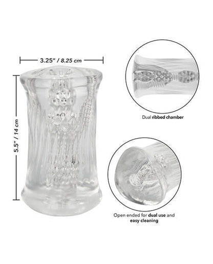 Cyclone Triple Chamber Stroker | 716770106667 | Available at EroticWarehouse.com
